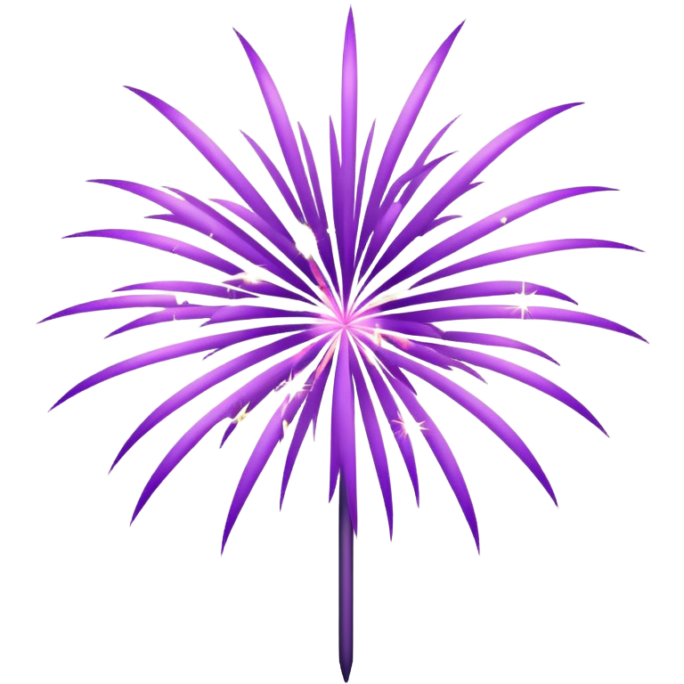 Light purple fireworks