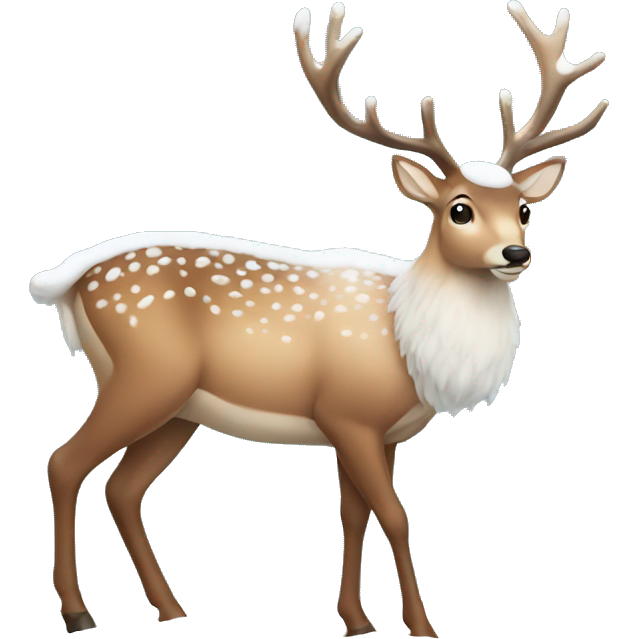 Winter deer