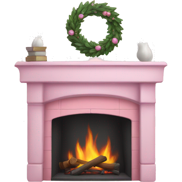 Winter Pink FirePlace