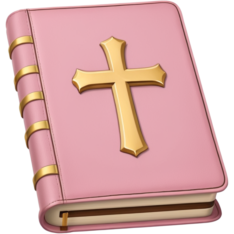 Soft pink bible