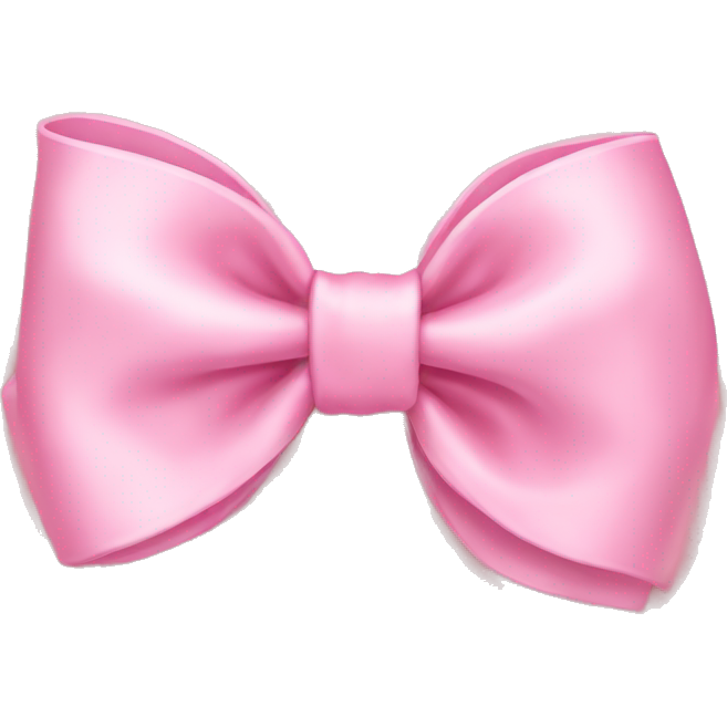 Baby pink bow