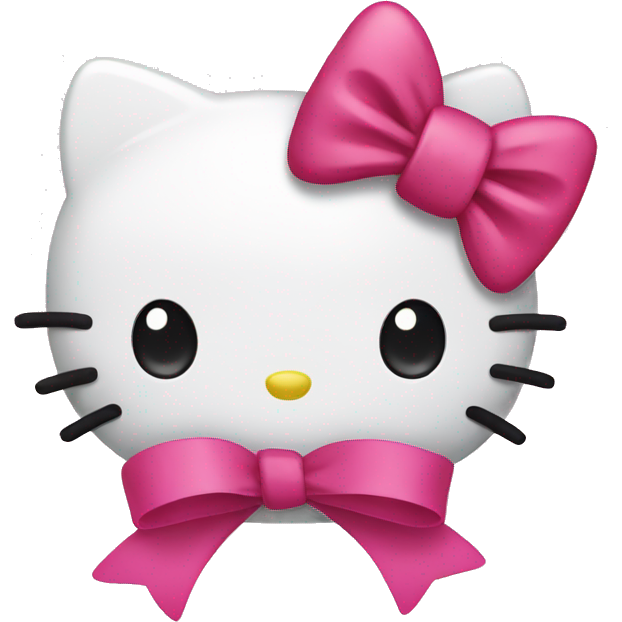 Hello kitty with ribbon