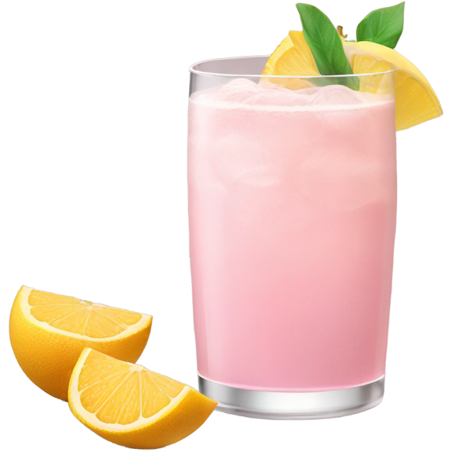 Pastel pink drink