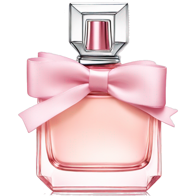 Light pink Miss Dior perfume with bow