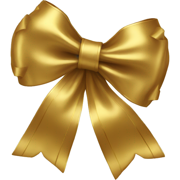 Gold bow