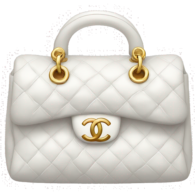 White Chanel bag