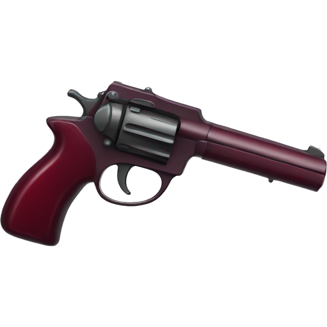 Wine red pistol