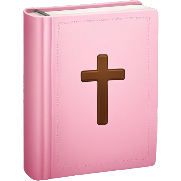 Soft pink bible