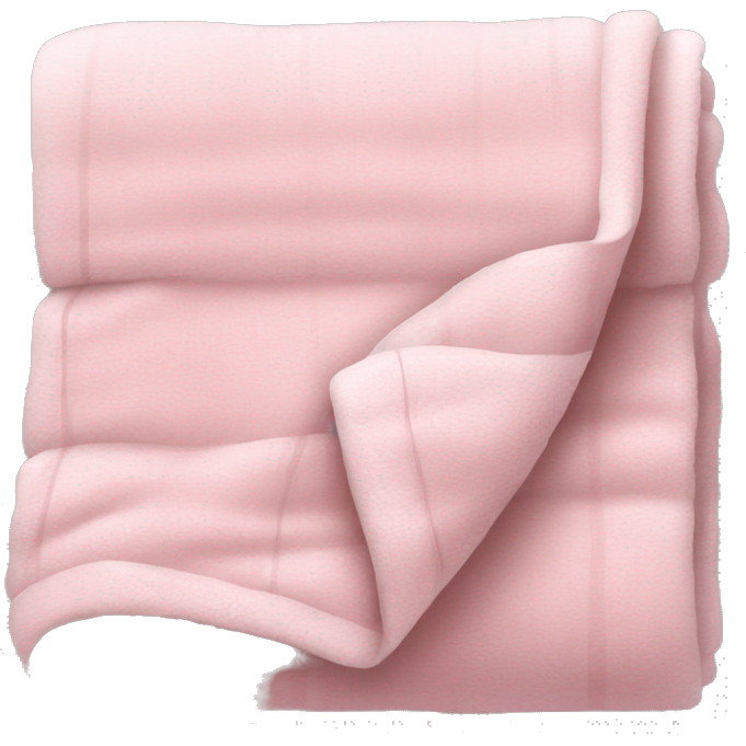 Soft pink blanket