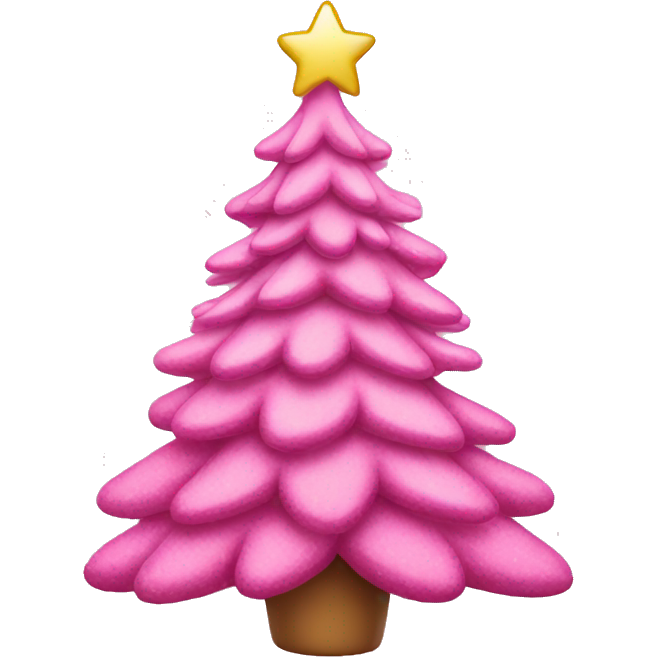 Pink Christmas tree