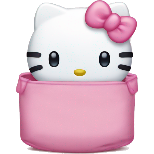 Hello kitty blushing