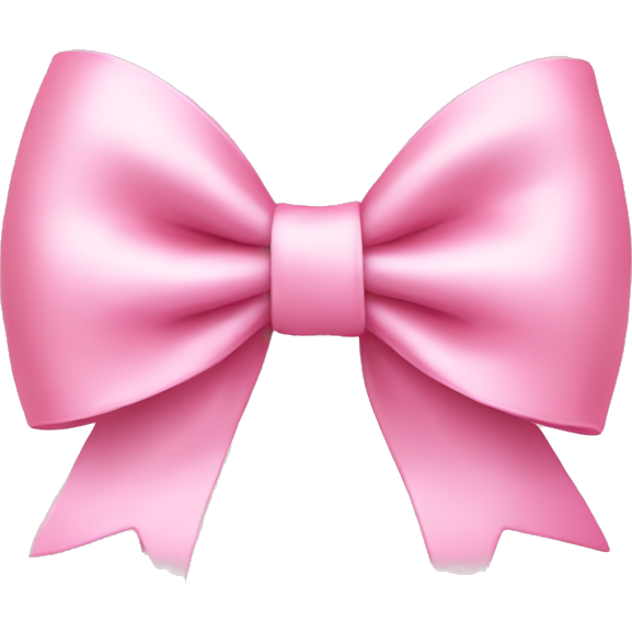 Baby pink bow