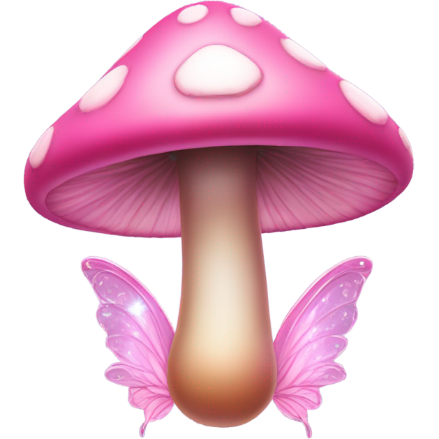 Pink bong mushroom fairy themed