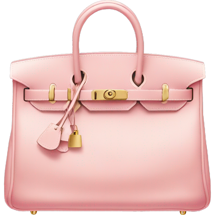 Light pink hermes birkin bag
