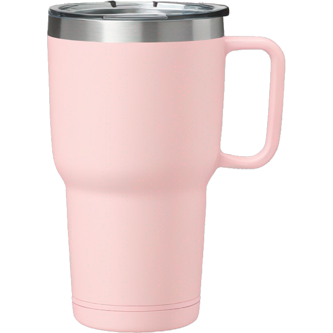 Light pink 40oz Stanley tumbler with handle