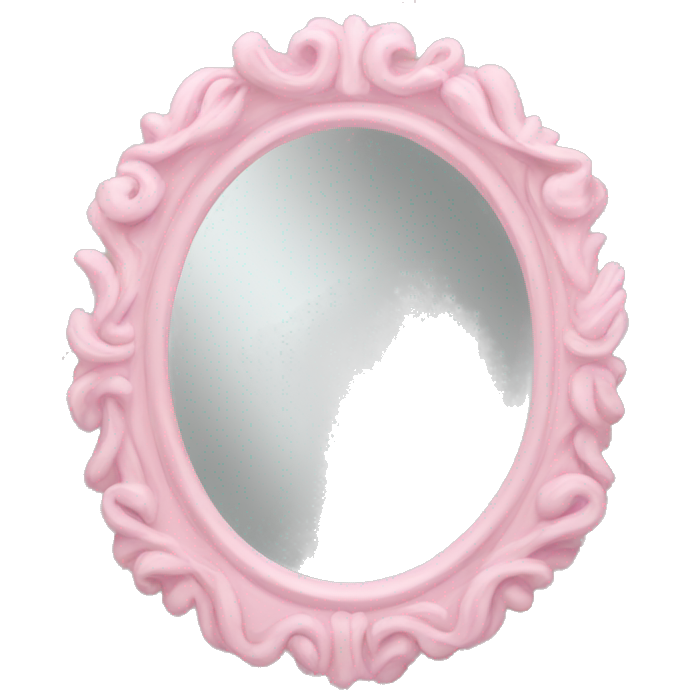 Soft pink mirror