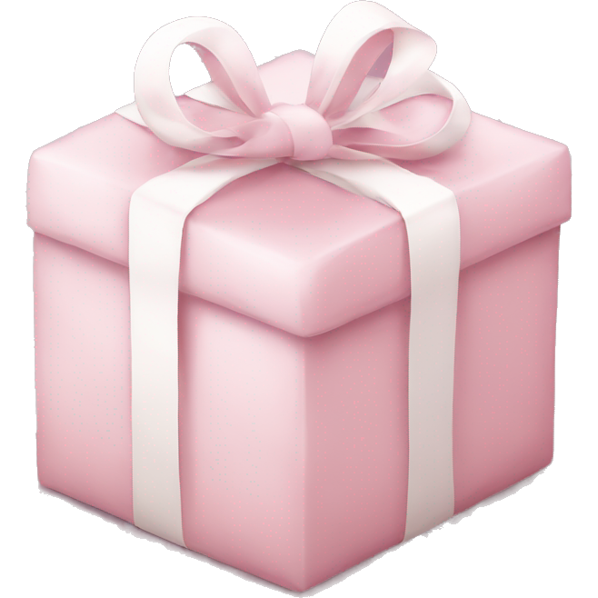 Light pink Christmas gifts under a white Christmas tree