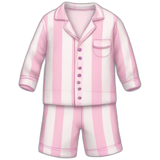 Pajamas, folded