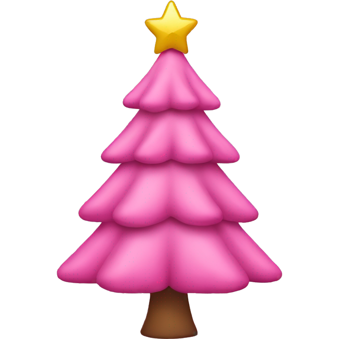 Pink Christmas tree