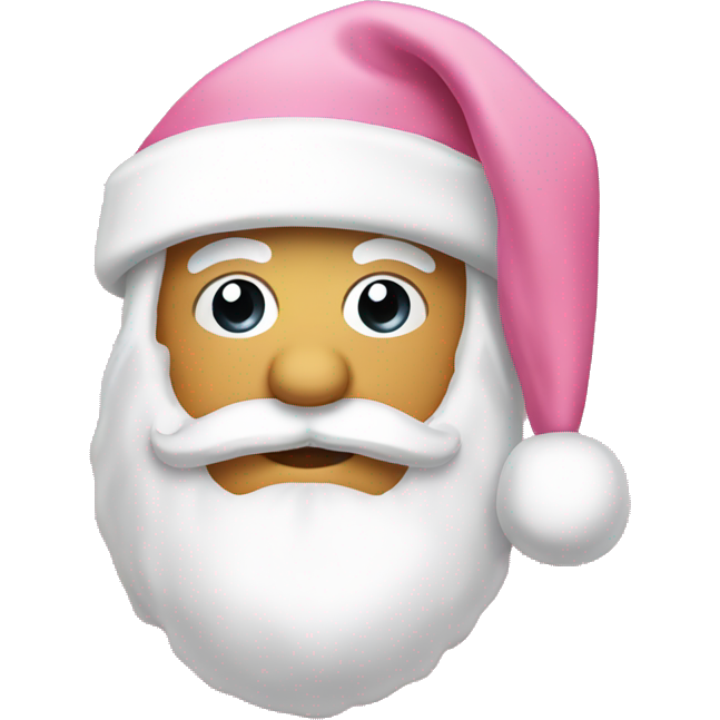 Light pink santa hat
