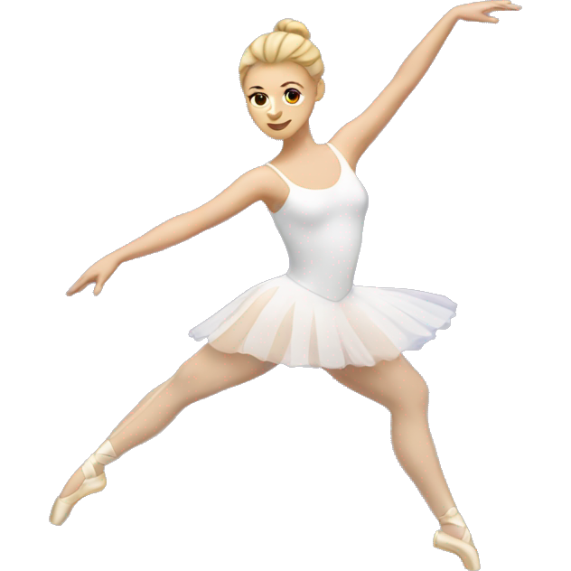 White woman Ballet dancer