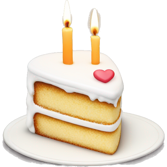 White heart shaped cake with candle