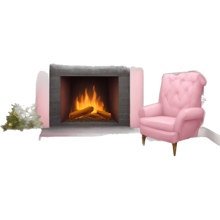 Winter Pink FirePlace