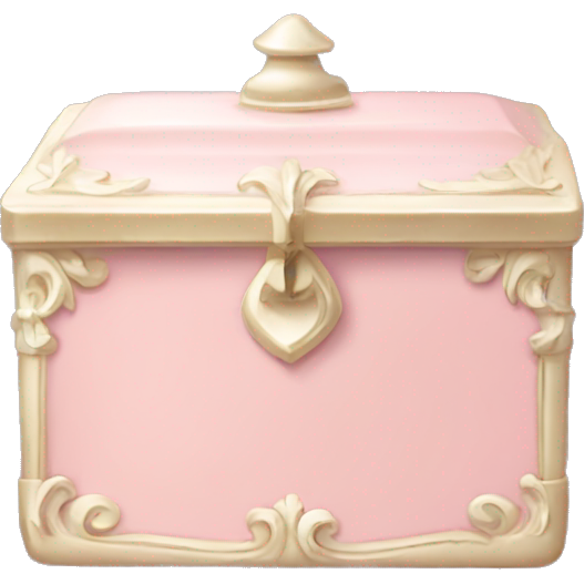 French provincial light pink box