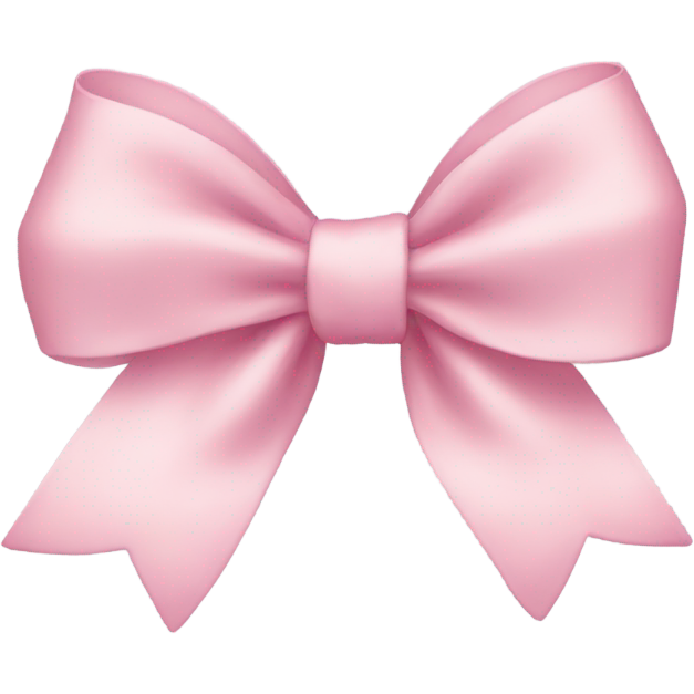 Pastel pink bow