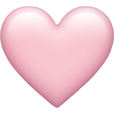 Light pink heart