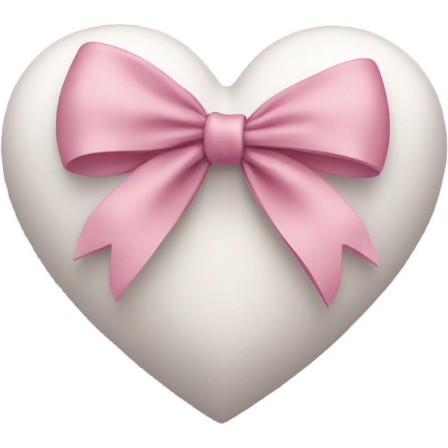 Heart with bow