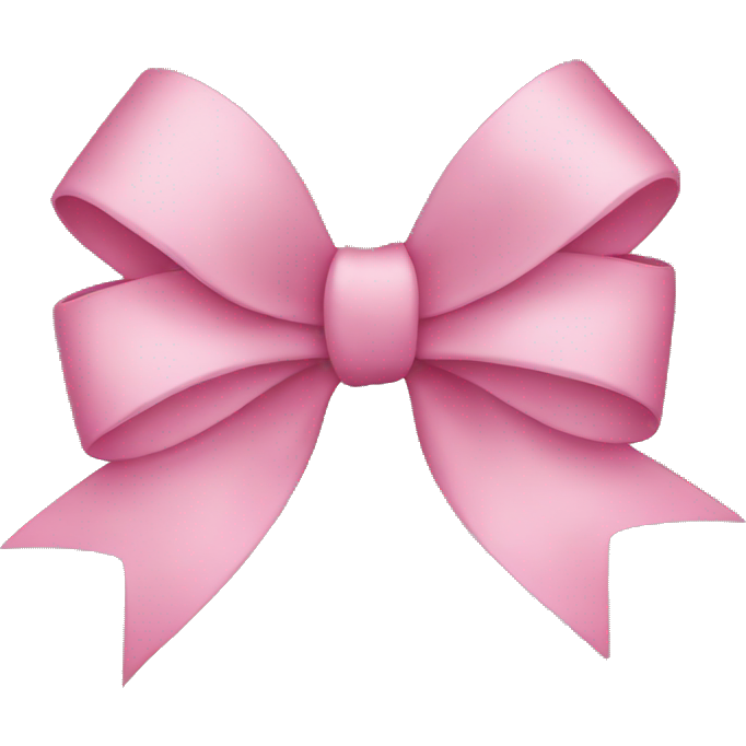 Pink thin bow