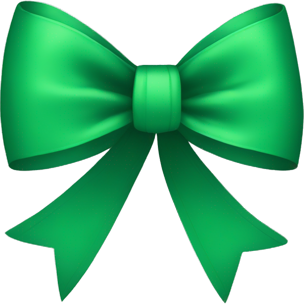 Green bow