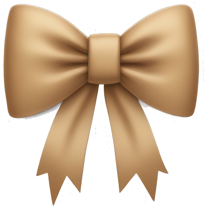 Light brown bow