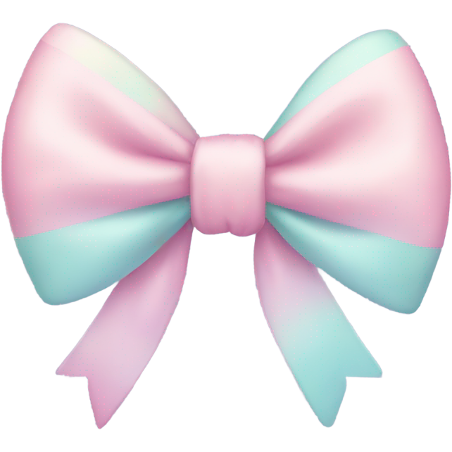 Pastel bow