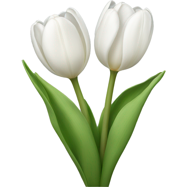 White tulips