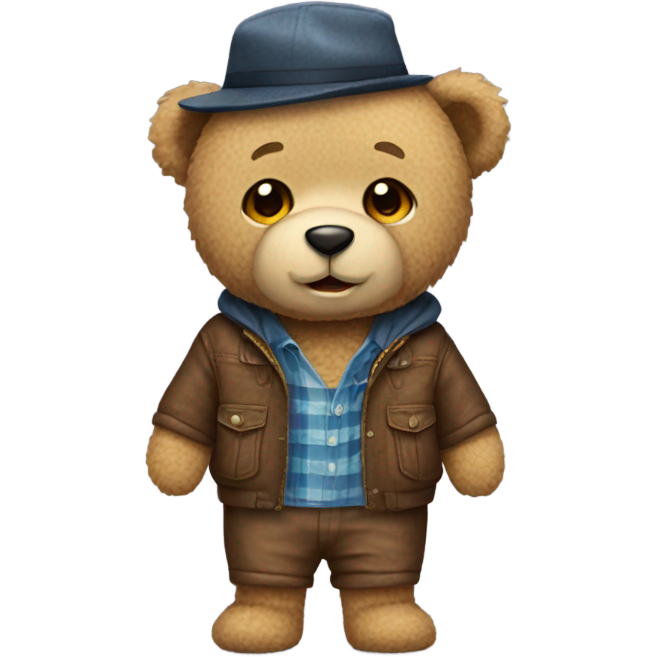 Teddy bear with outfit