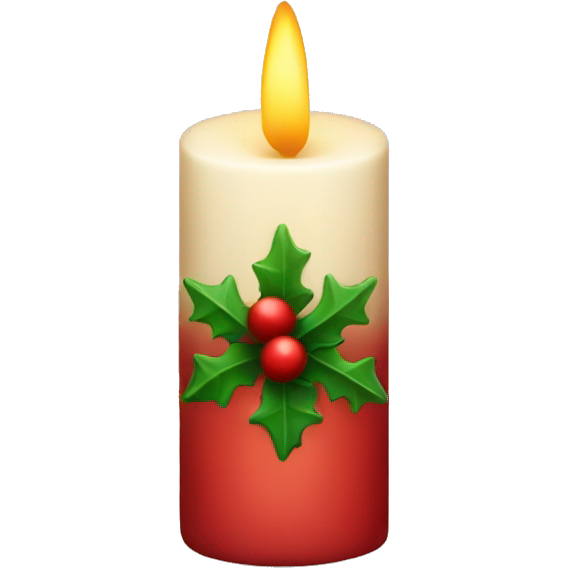 Christmas candle
