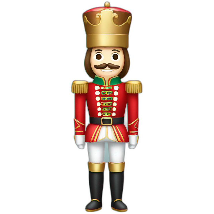 Christmas nutcracker full body