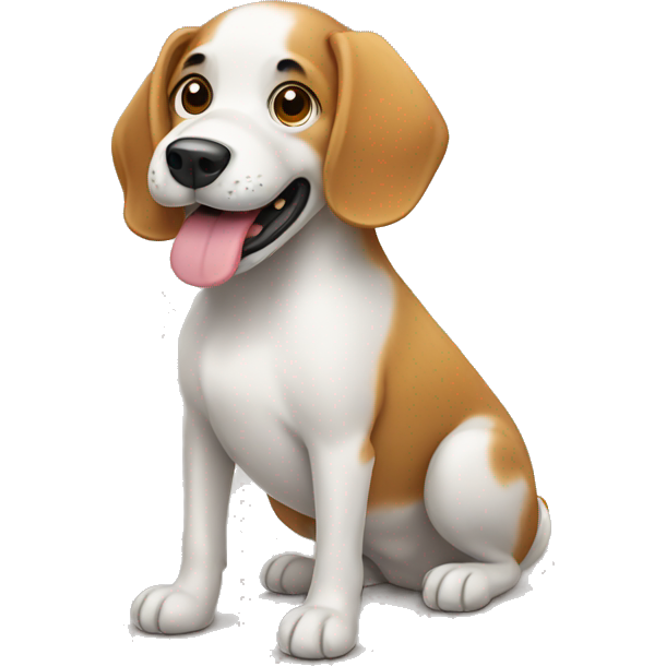 Dog with springs for legs
