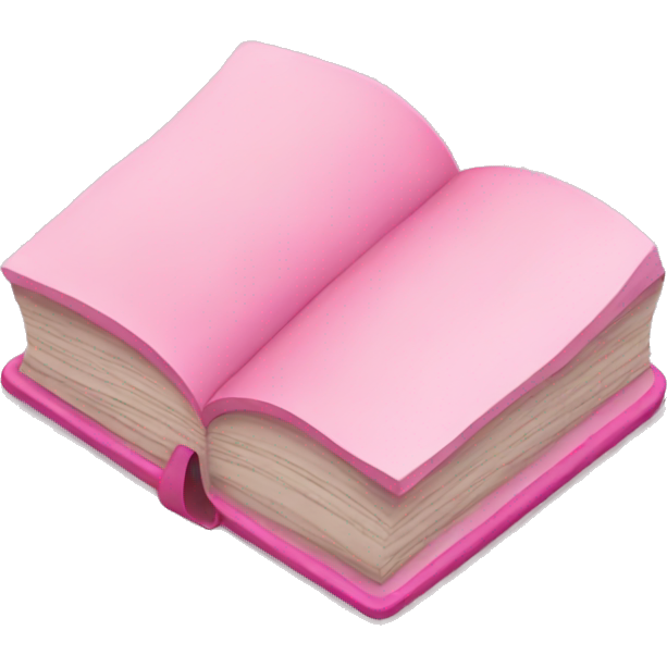 Pink notes book