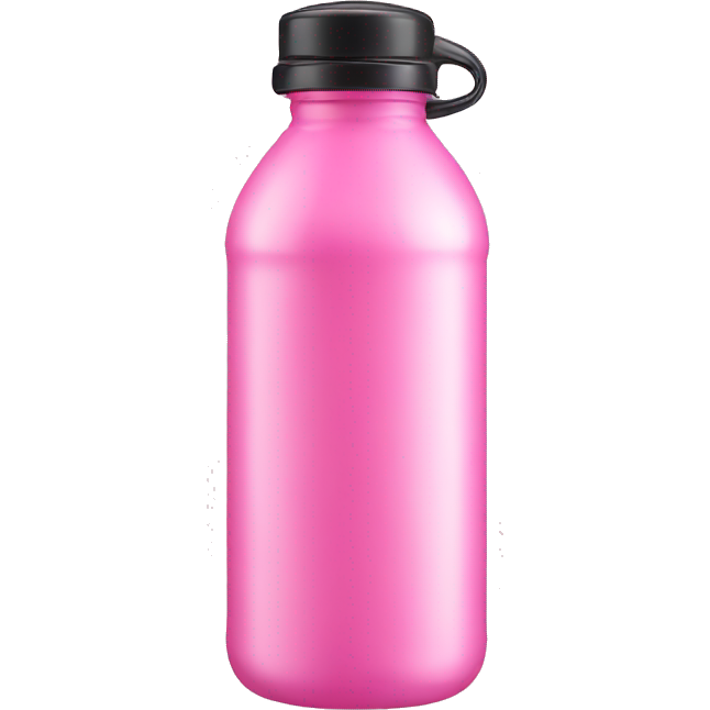 Pink water bottle