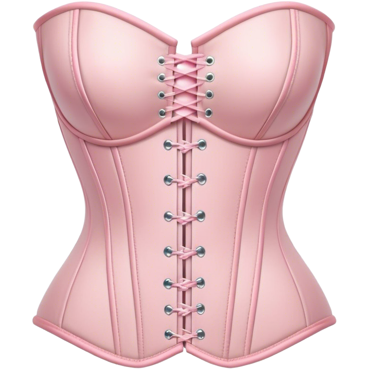 Pastel pink corset