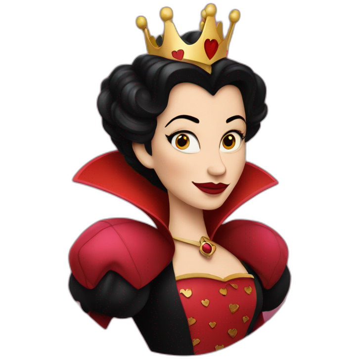 Evil Queen Of Hearts in Disney