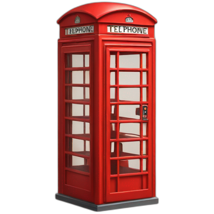 Red telephone box
