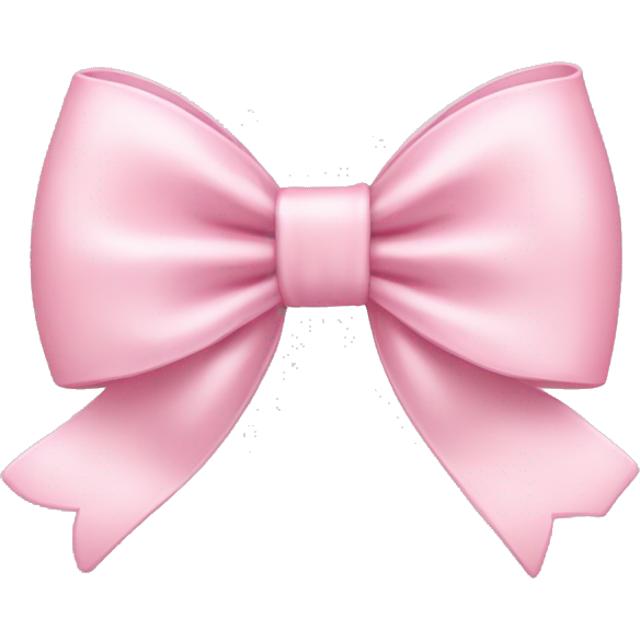 Cute light pink bow