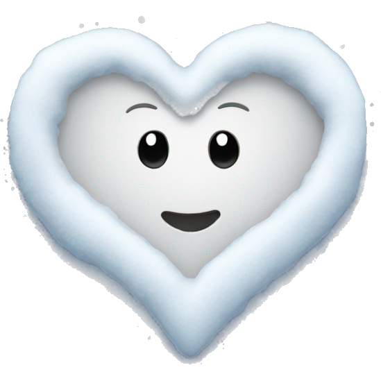 Snow heart