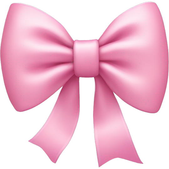 Baby pink bow