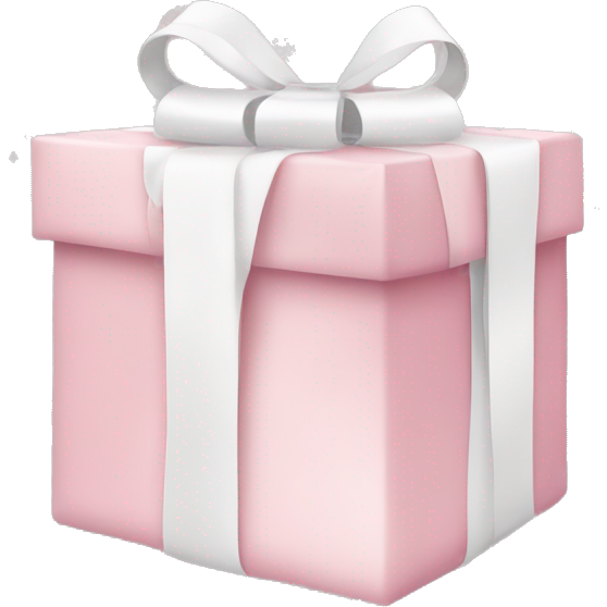 Light pink Christmas gifts under a white Christmas tree