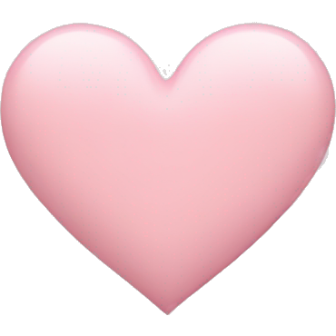 Pastel Pink heart